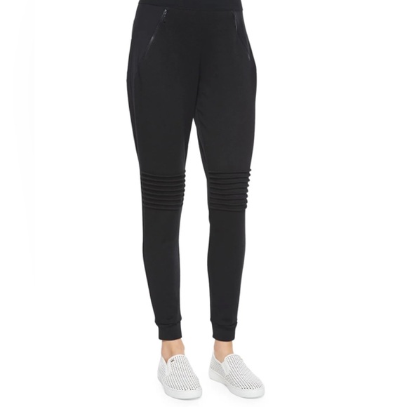 NWT Elie Tahari "Eve" Brushed Terry Pants - Picture 1 of 9